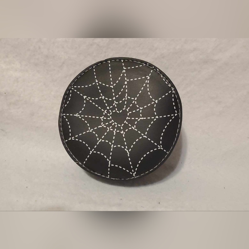 heart spider web purse coin handbag
